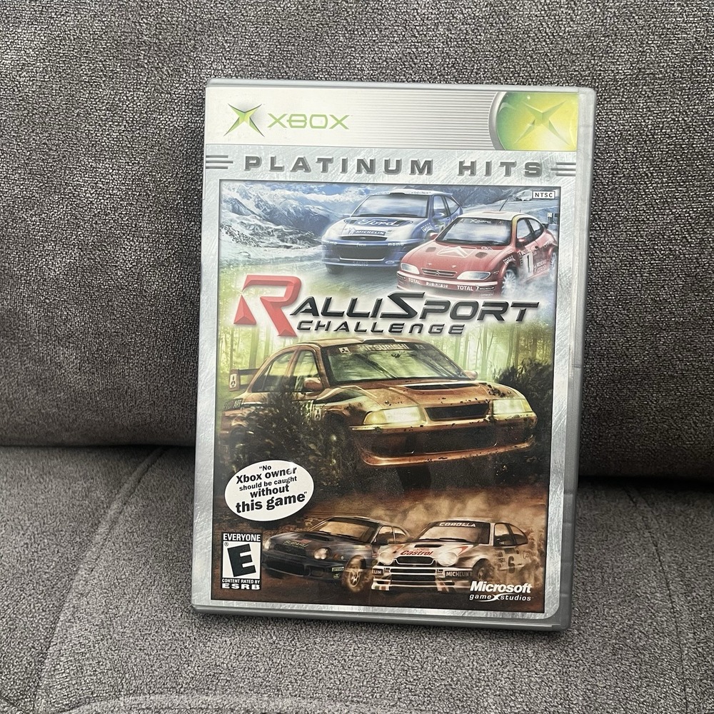 Ralli Sport Challenge ( Xbox Original, 2002 ) Platinum Hits Complete, tested!